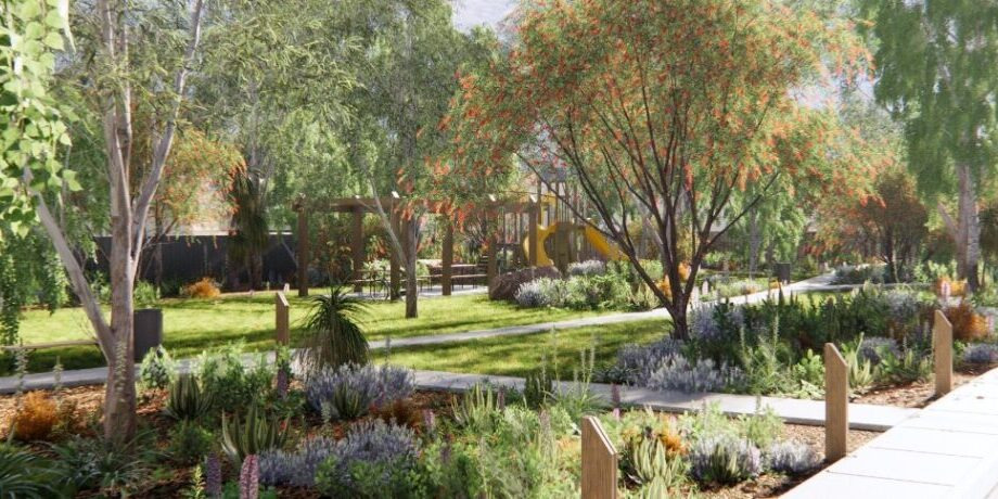 Claire Doll garden image